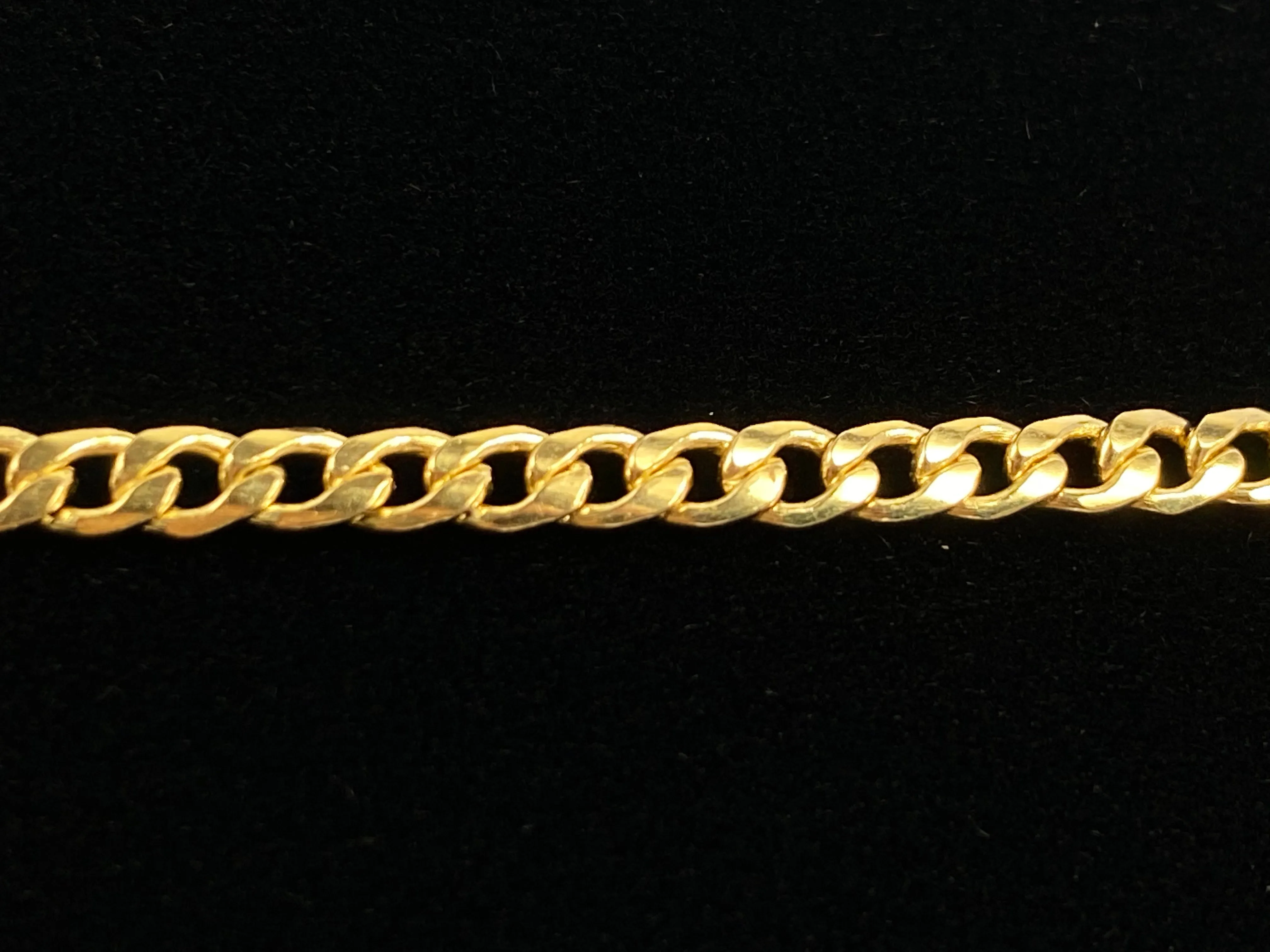 14KGF 24” 3mm Cuban Curb Chain, 14KGF, 14K Gold Filled, 14K Gold Fill, 14K Gold, Sku:23309CHR-24