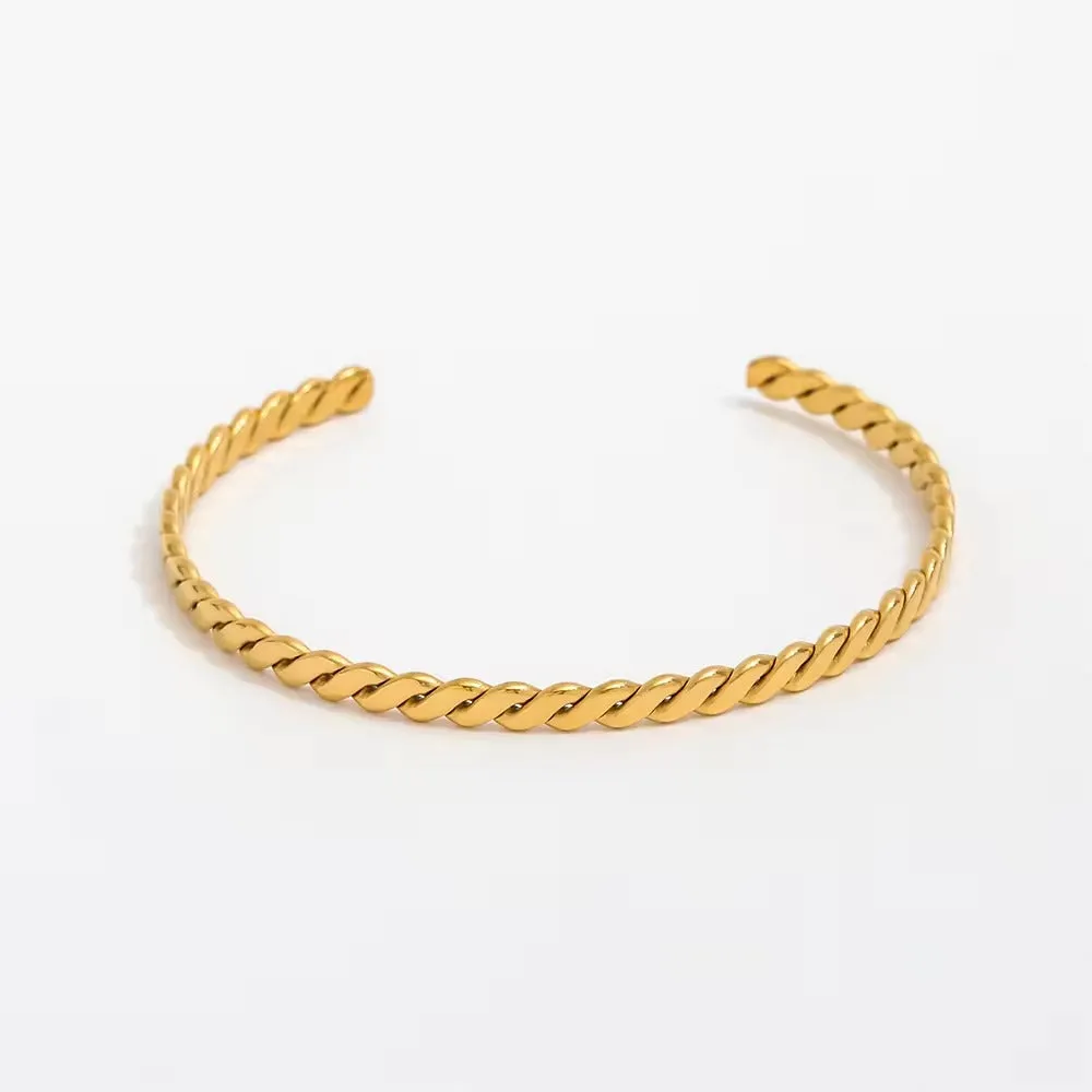 18K Gold-Filled Cuff Bracelet