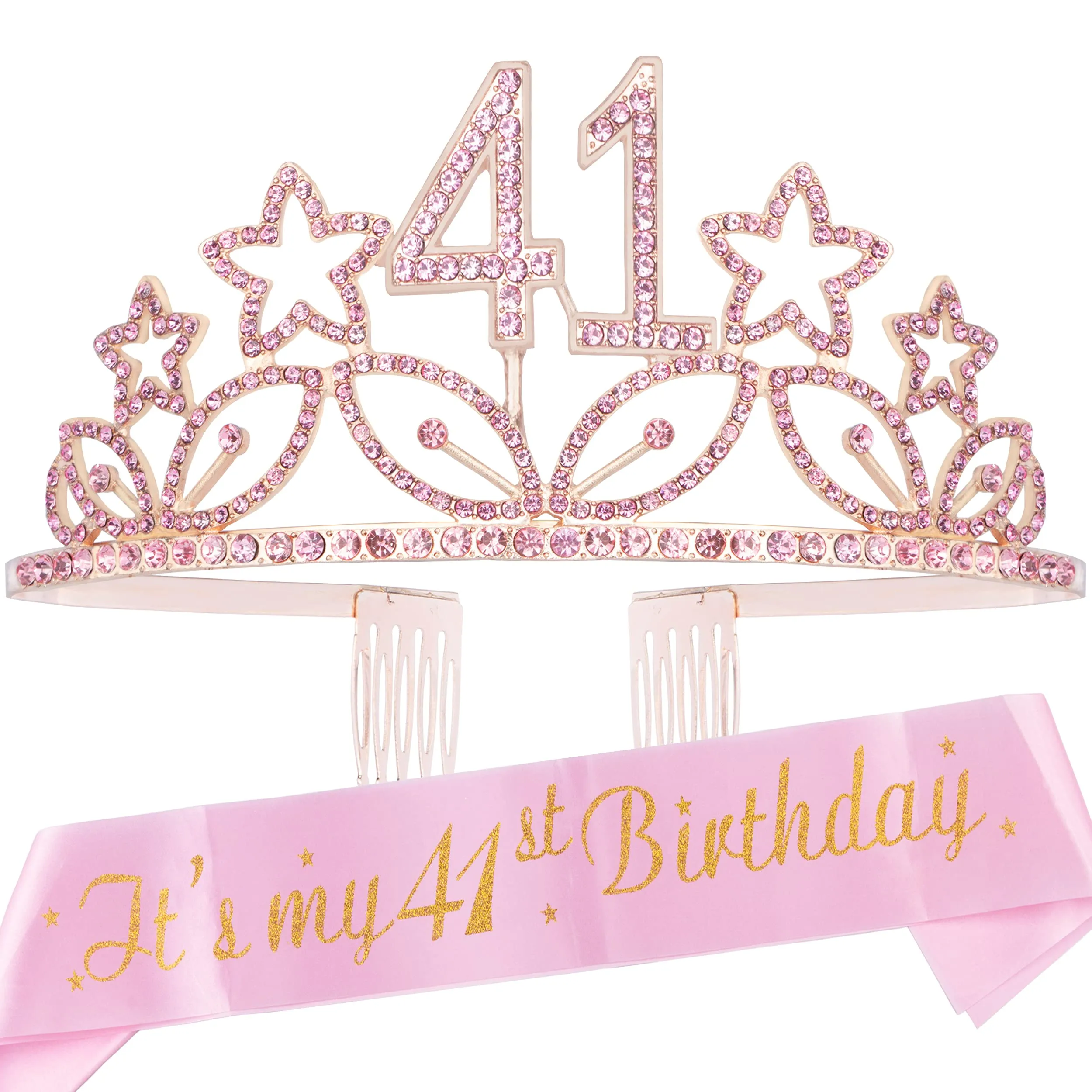 41st Birthday, 41st Birthday Gifts for Women, 41st Birthday Tiara, 41st Birthday Crown