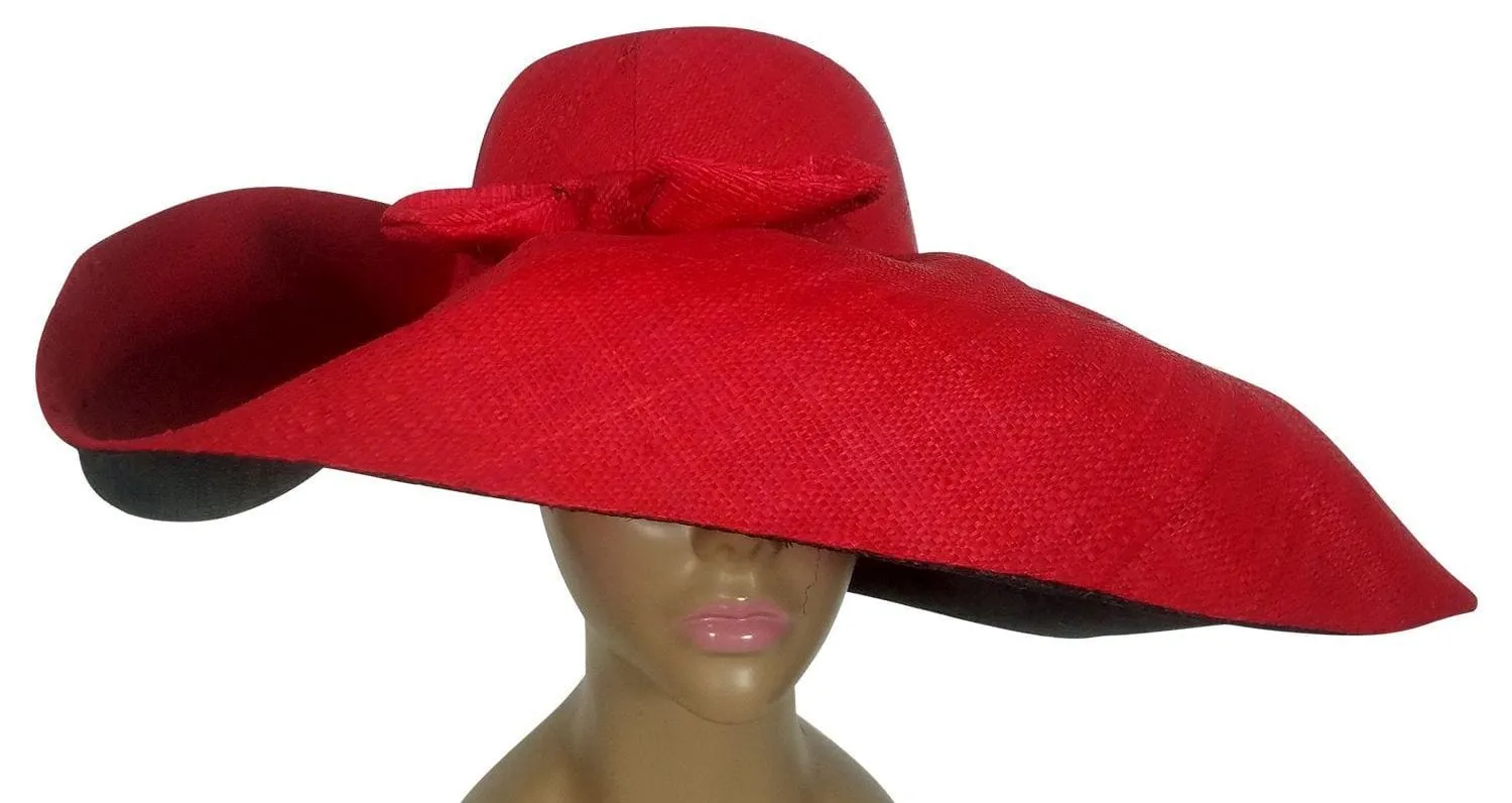 Adelola: Madagascar Big Brim Raffia Sun Hat