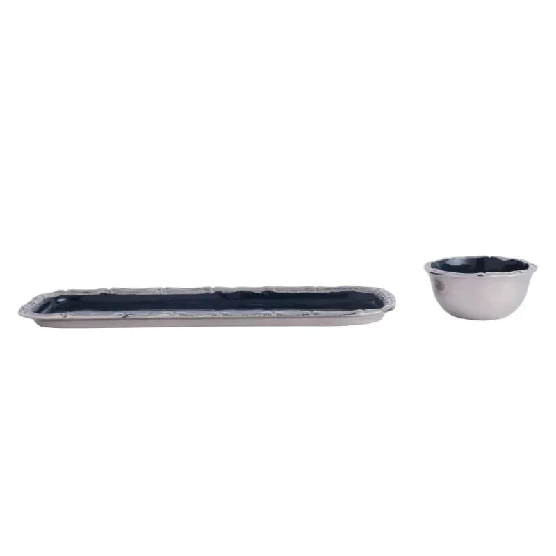 Alf Vine Design Bowl & Tray Set | Set of 1 Tray & 3 Bowls