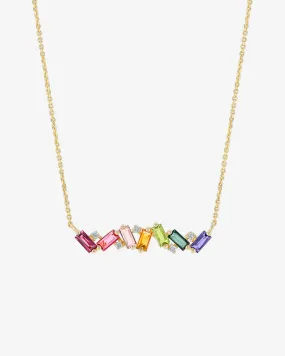 Amalfi Burst Rainbow Bar Pendant