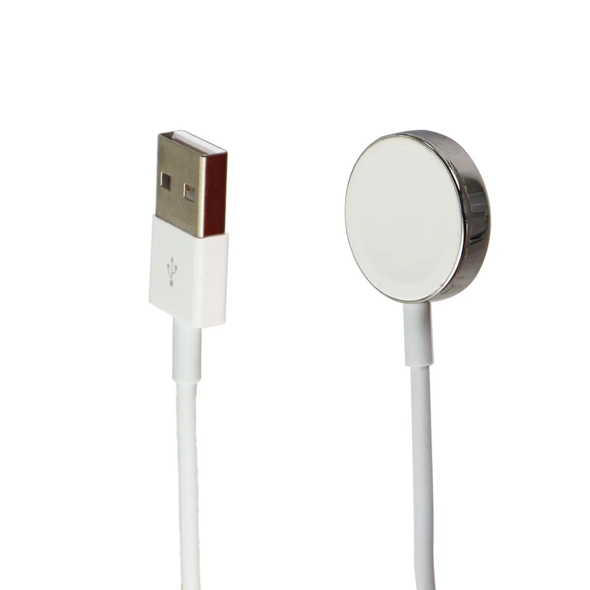 Apple 3.3-ft Magnetic Charger USB Cable for Apple Watch All Series - White A1598