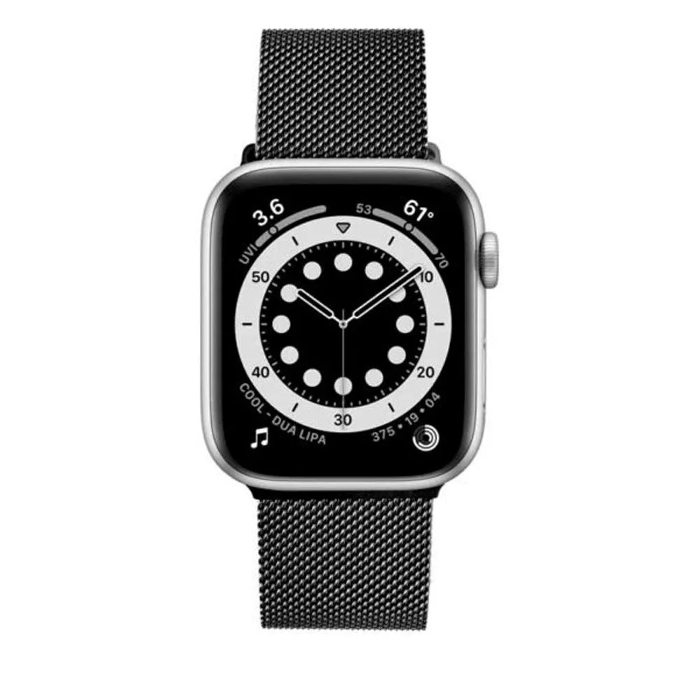 Apple Watch (38/40/SE/41mm) Fixed Mesh Rem - Sort