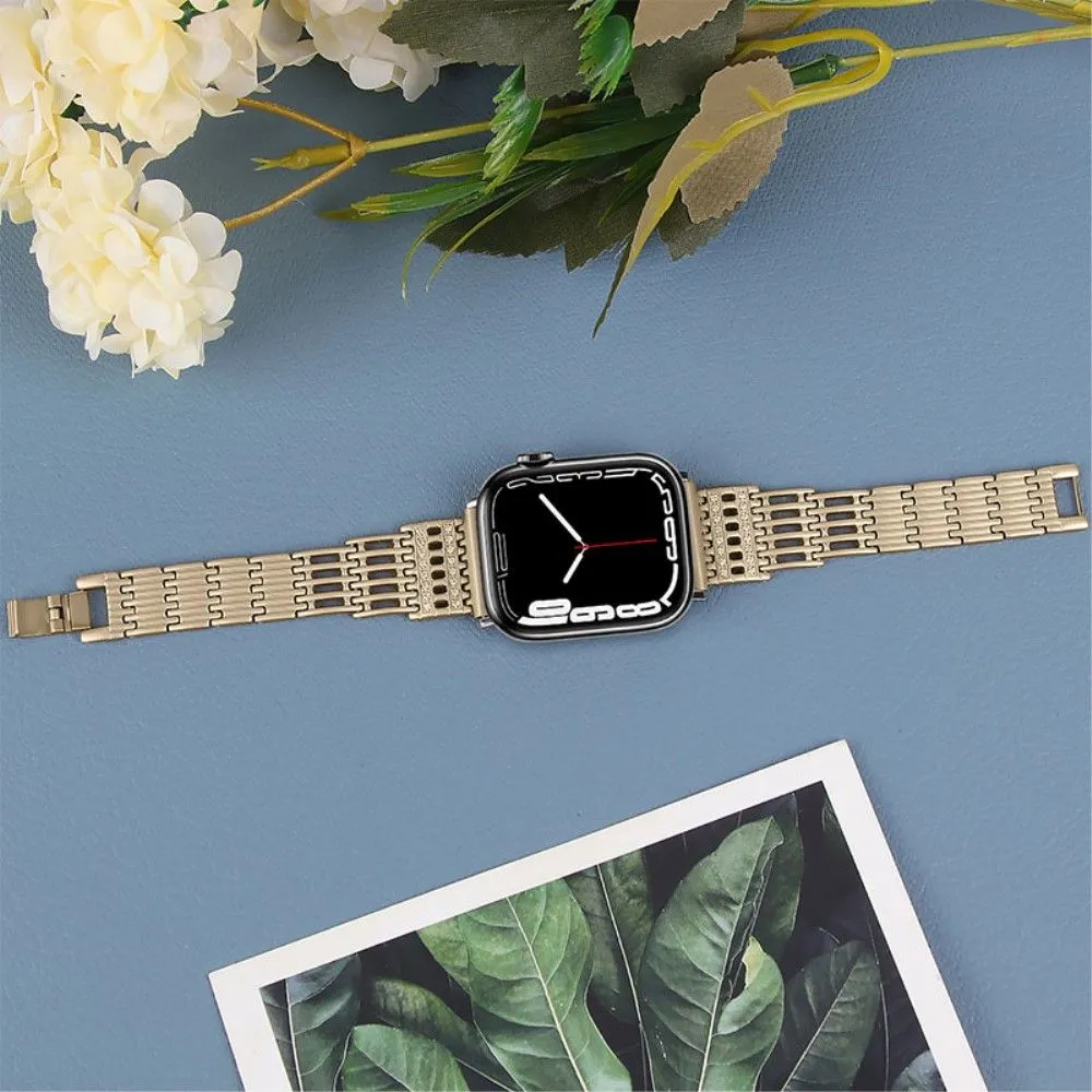 Apple Watch (41mm) elegant stainless steel watch strap - Gold