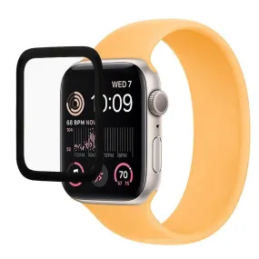 Apple Watch SE/6/5/4 (40mm) - Full-Fit Skærmbeskyttelse - Sort Kant