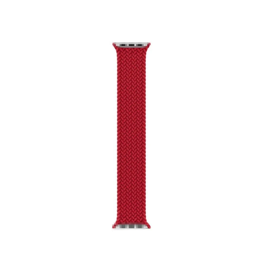 Apple Watch Series 6 / 5 44mm nylon watch band - Red / Size: M