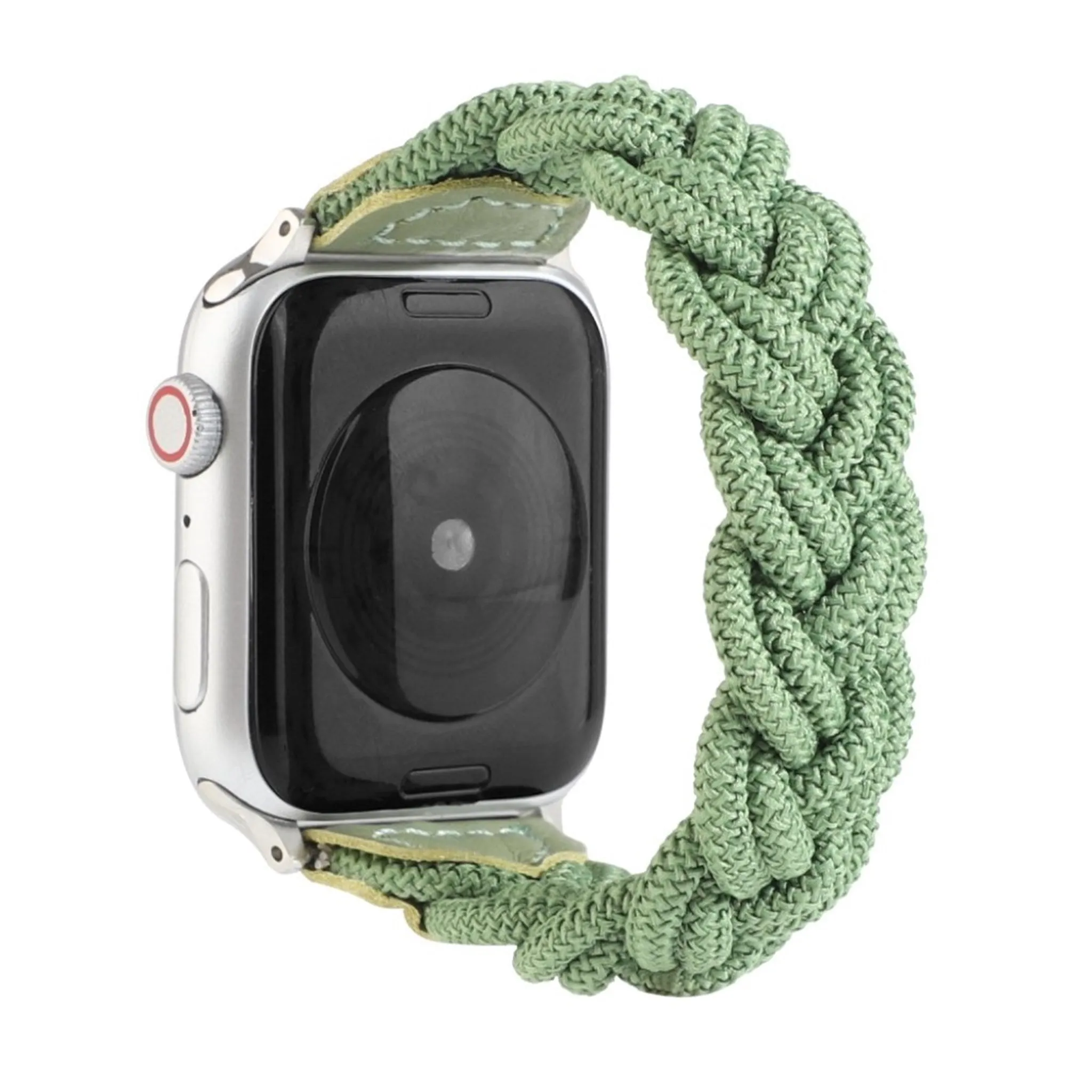 Apple Watch Series 6 / 5 44mm woven braid watch band - Green