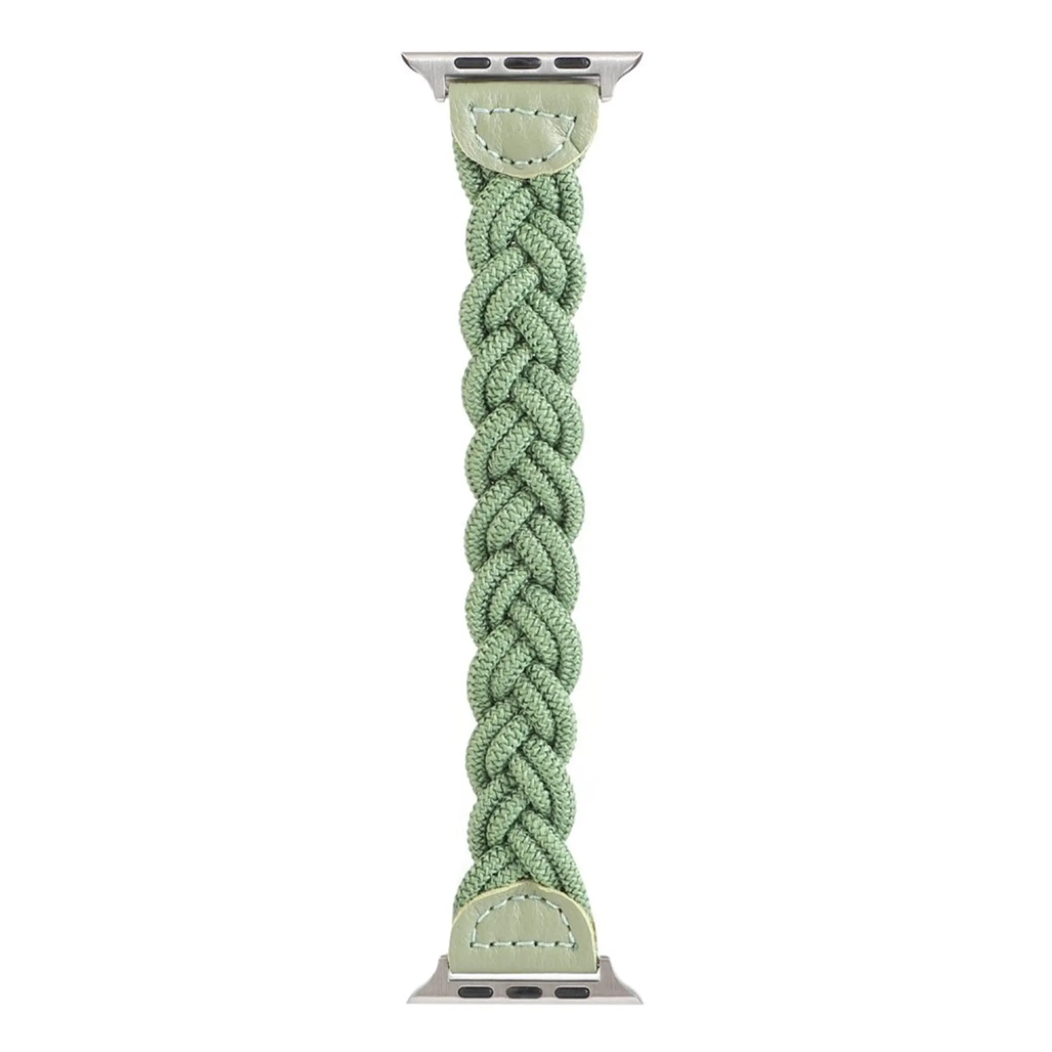 Apple Watch Series 6 / 5 44mm woven braid watch band - Green