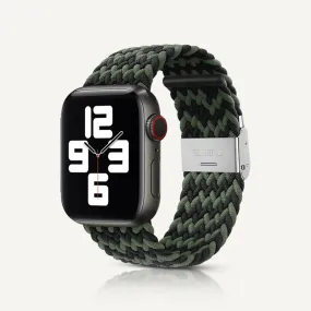 Apple Watch Series |  W Texture Nylon Woven Strap (Watch clasp series)