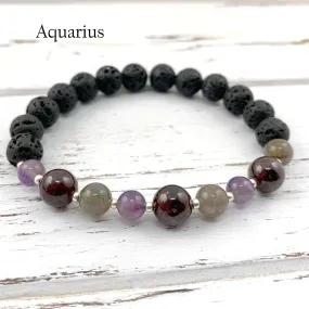 Aquarius Zodiac Bracelet