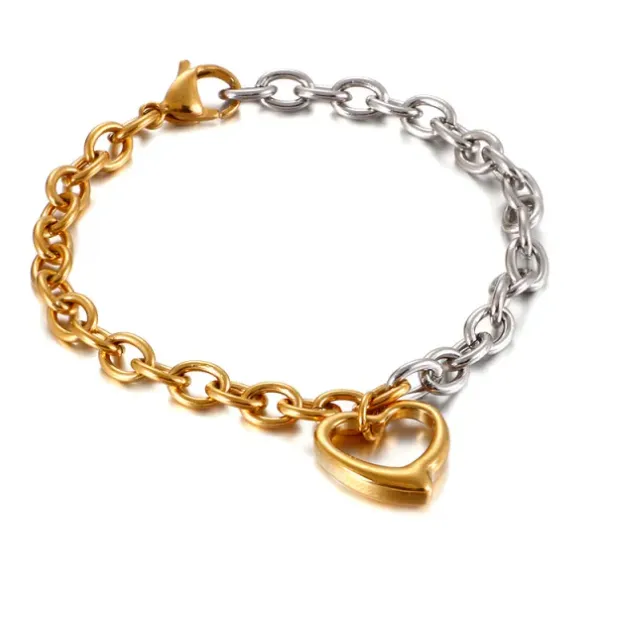 Arlette Two tone Bracelet