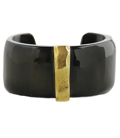 Ashley Pittman Jiwe Cuff Dark Horn