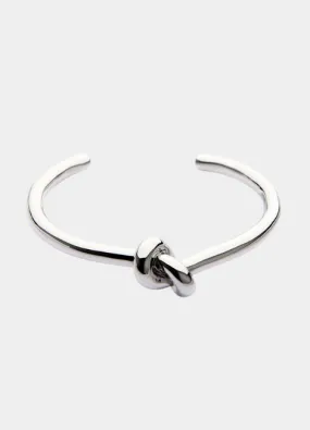 Bangle | Knot | Silver Plated