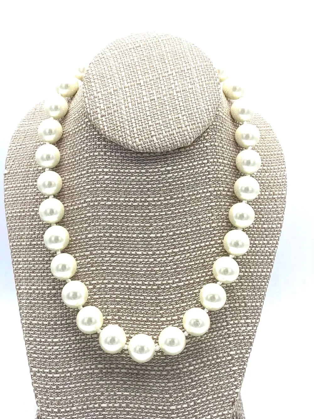 Beaded Pearl Necklace