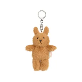 BEAR RABBIT STUFFED ANIMAL KEY RING