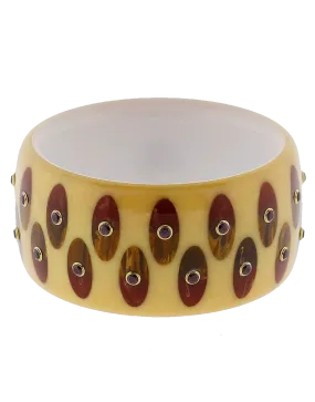 Beige Bakelite Bangle