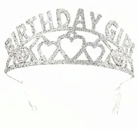 Birthday Girl Sparkling Glitter Tiara