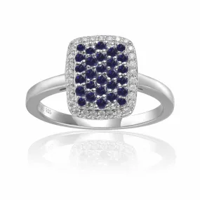 Blue Sapphire Statement Ring