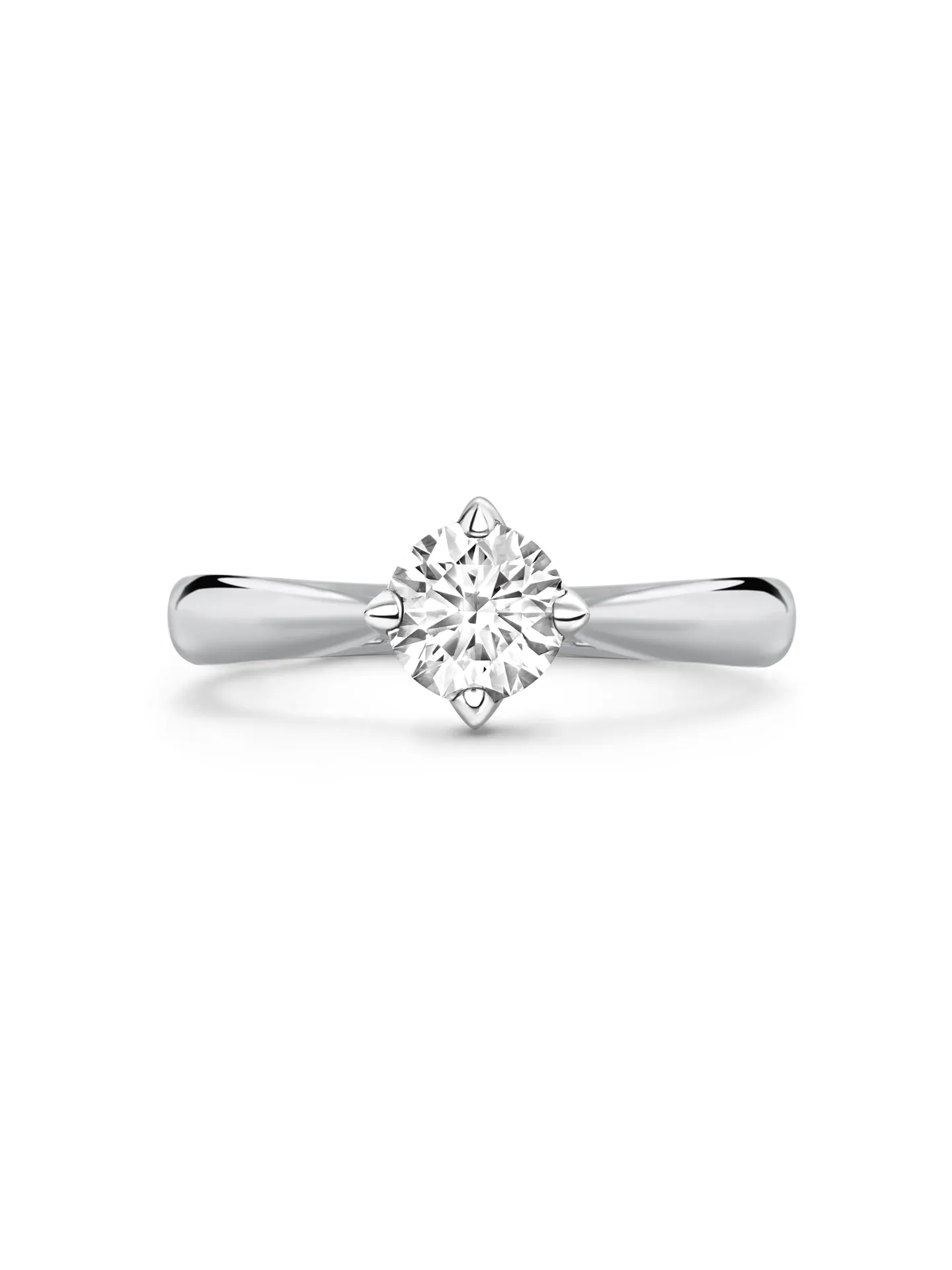 Boodles Brilliance Platinum Diamond Engagement Ring 0.7 Carat FVS1