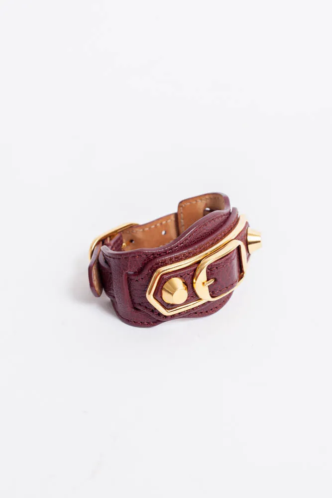 BORDEAUX STUD CUFF