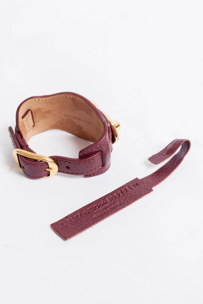 BORDEAUX STUD CUFF