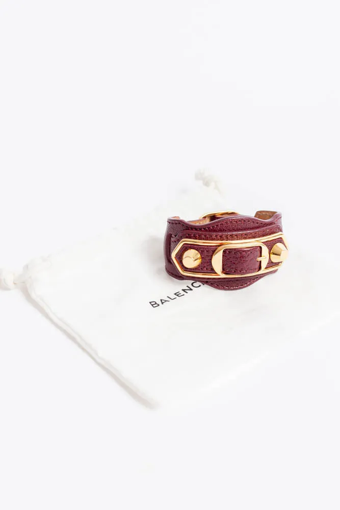 BORDEAUX STUD CUFF