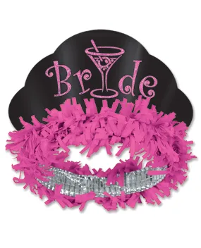 Bride Glittered Paper Tiara