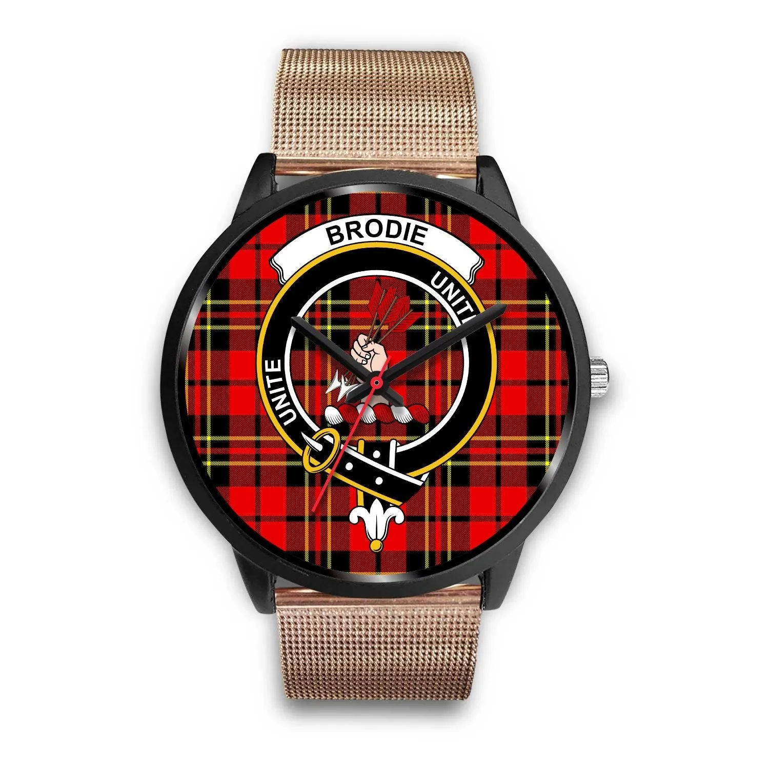 Brodie Modern Clan Badge Tartan Black Watch