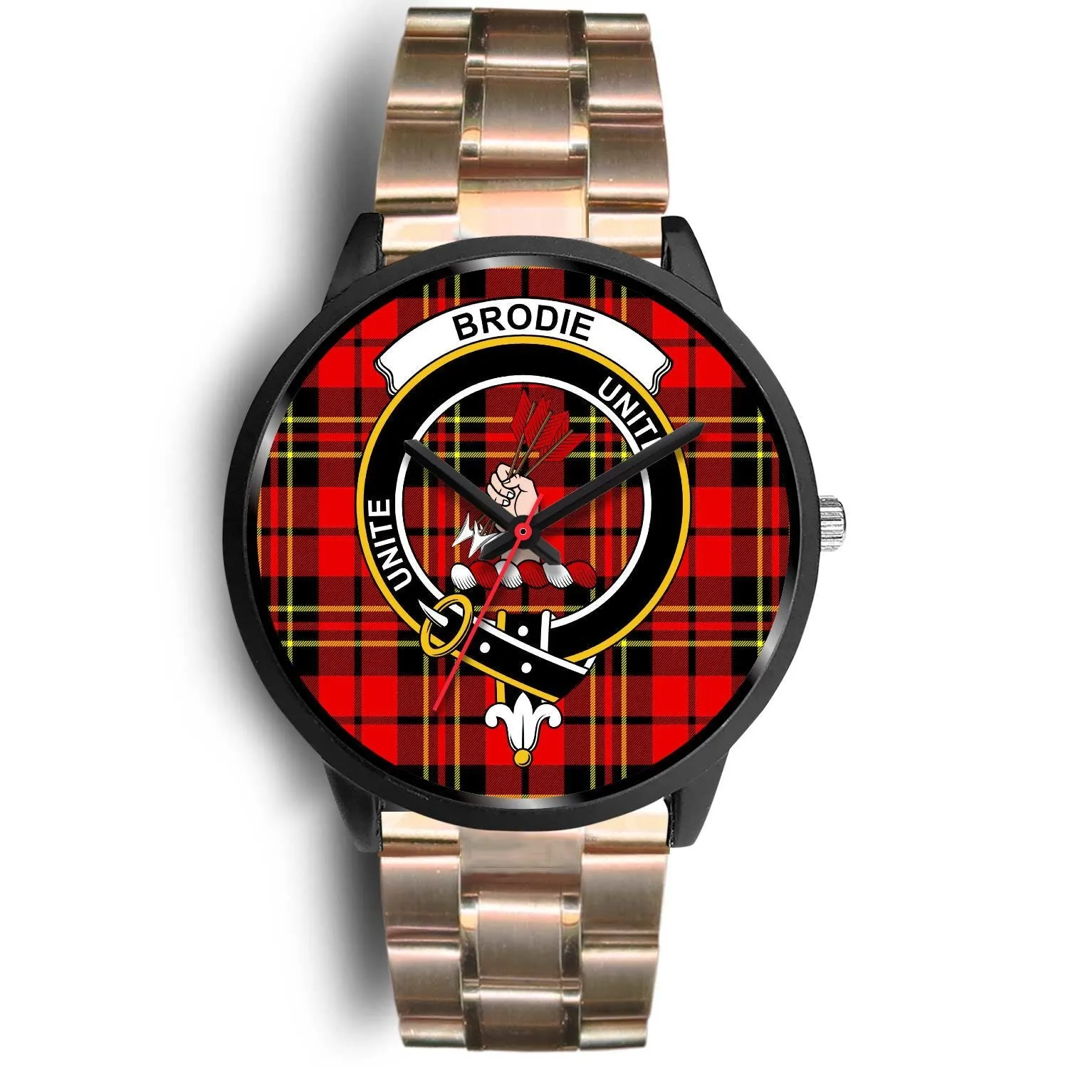 Brodie Modern Clan Badge Tartan Black Watch