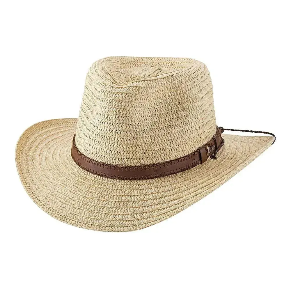 Bullhide Bonaventure- Straw Outback Fedora Hat