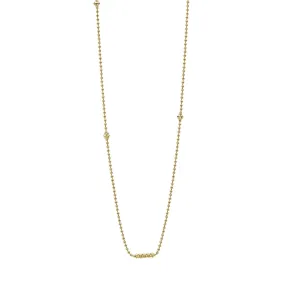 Caviar Gold 18K Gold Caviar Beaded Necklace