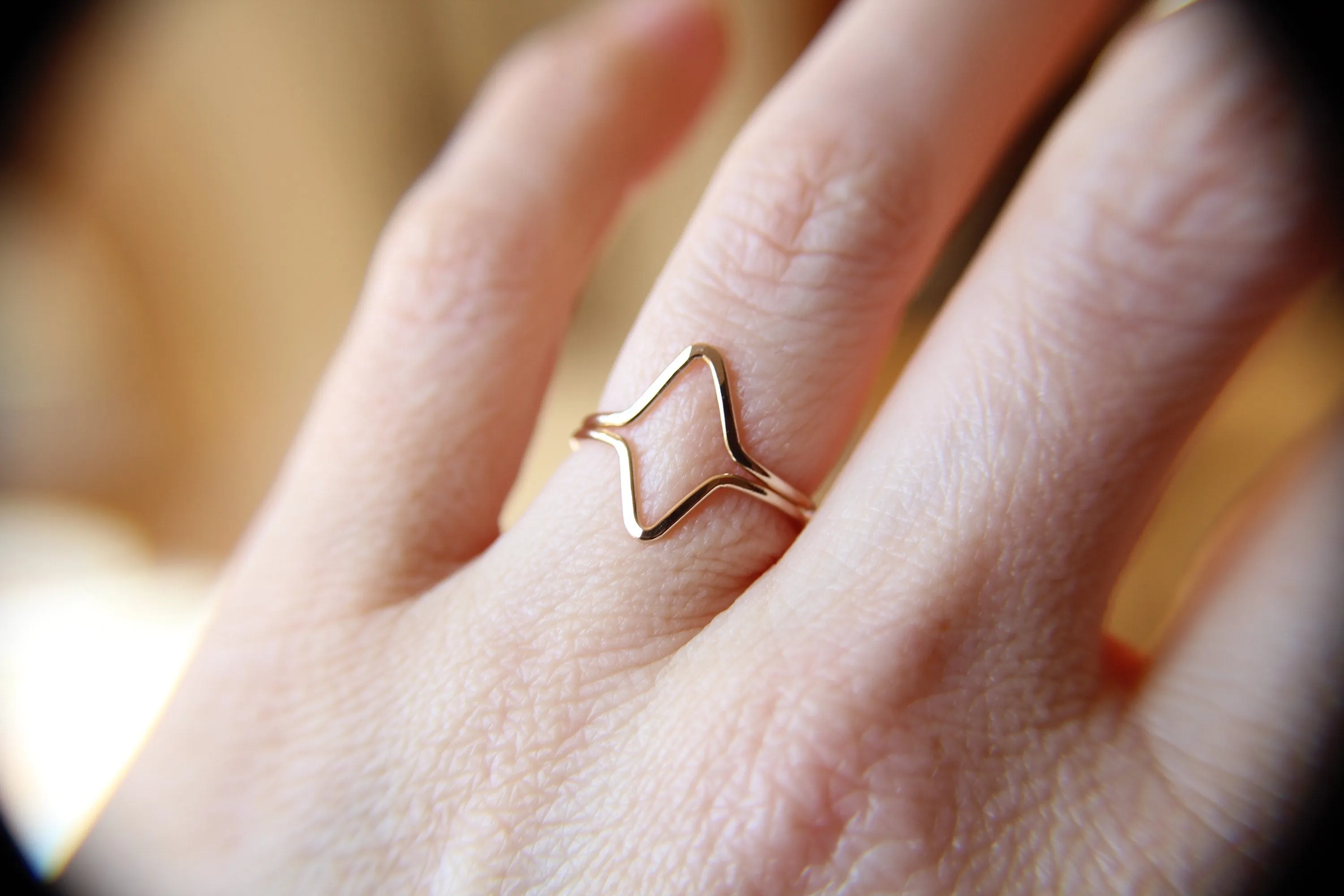 Chevron Ring,Gold Chevron Ring,Simple Traingle Band,Boho Ring,Minimalist Everyday Jewelry,Simple,Gift,Modern Ring,Geometric Ring,Chevron