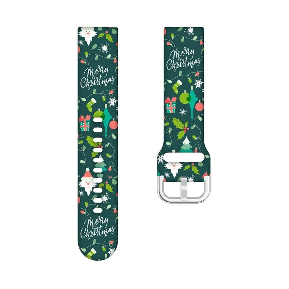 Christmas Watch Straps compatible with the Huawei Watch GT2 46mm