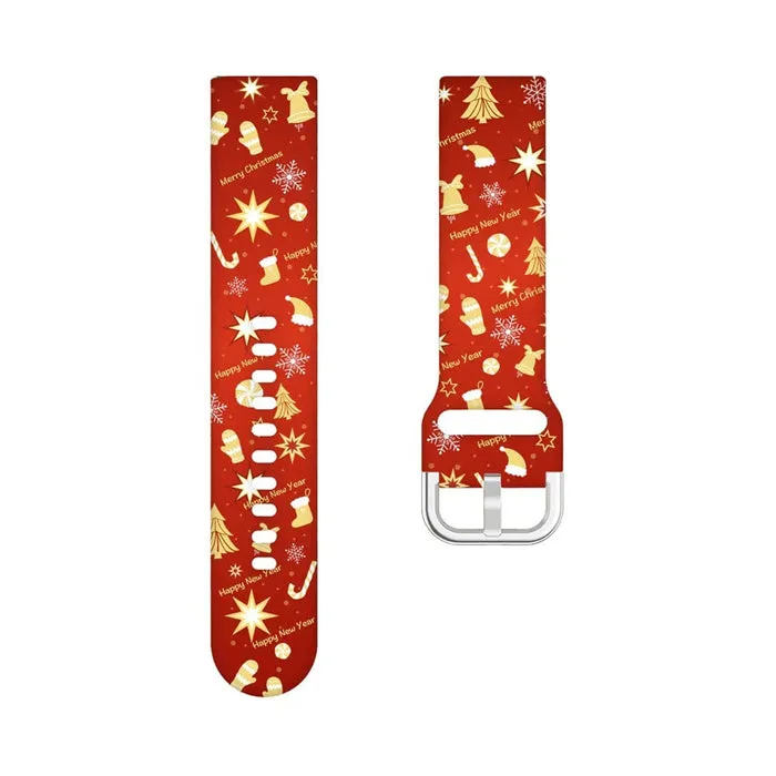 Christmas Watch Straps compatible with the Huawei Watch GT2 46mm