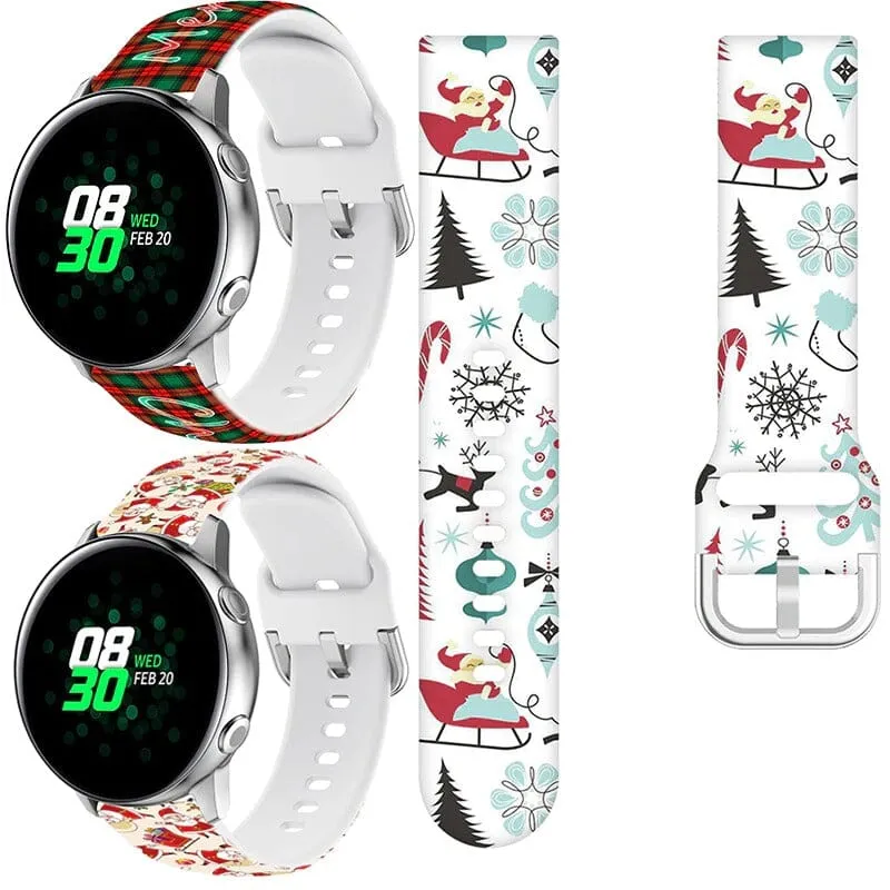 Christmas Watch Straps compatible with the Huawei Watch GT2 46mm