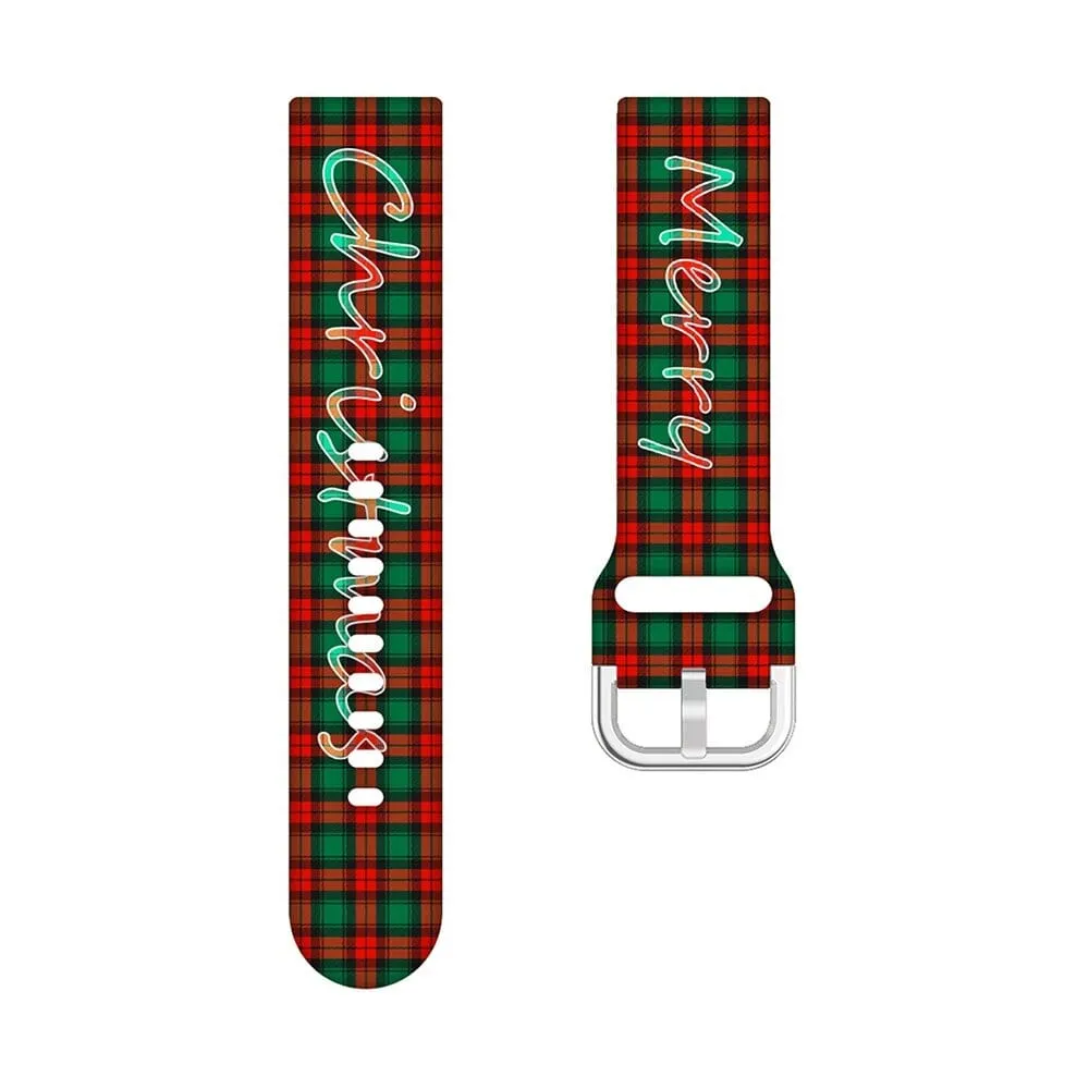 Christmas Watch Straps compatible with the Huawei Watch GT3 42mm