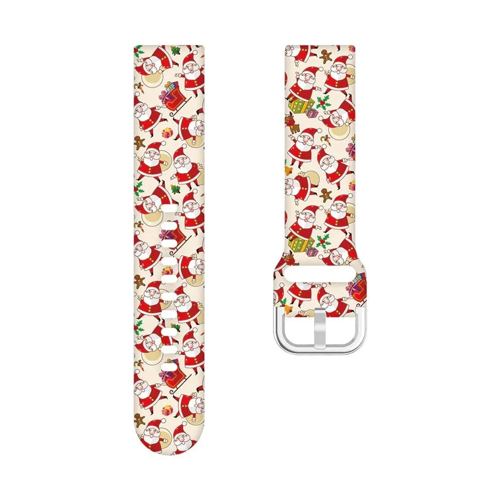 Christmas Watch Straps compatible with the Kogan Hybrid  Smart Watch