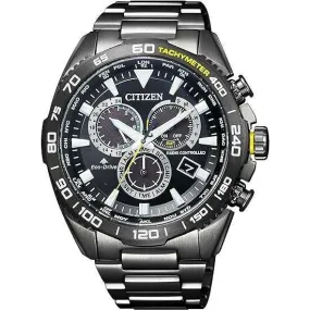 CITIZEN PROMASTER LAND SERIES ECO DRIVE RADIO DIRECT FLIGHT MEN WATCH CB5037-84E