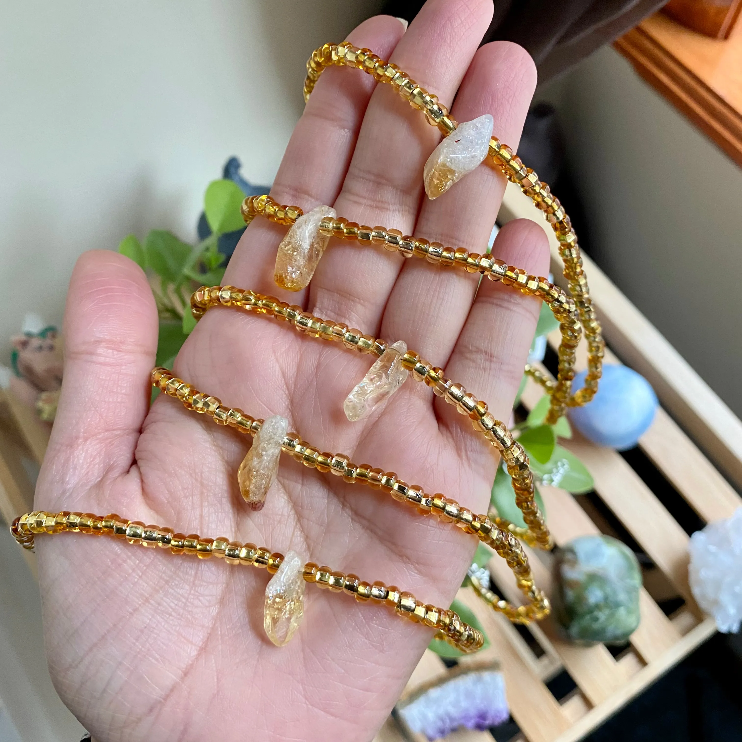 Citrine (HTA) Beaded Choker