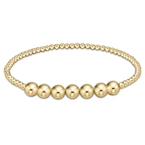 Classic Gold Bliss 3mm Bracelet 6mm