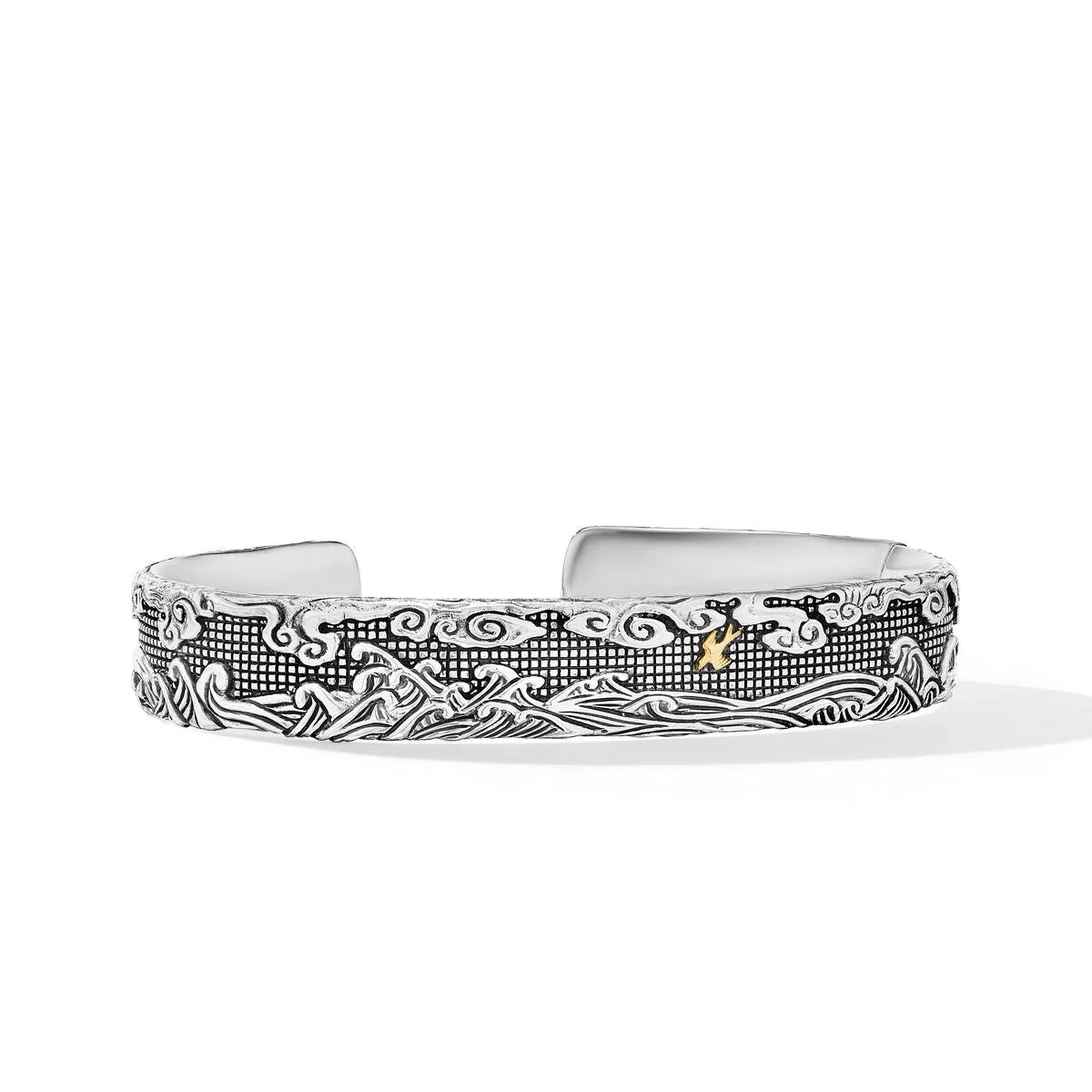 David Yurman 12mm Waves Cuff