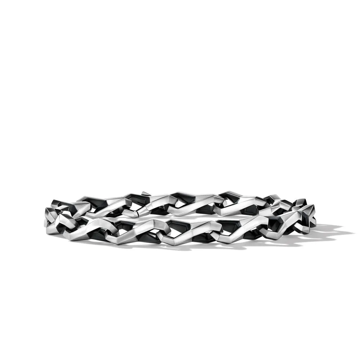 David Yurman 9mm Faceted Chain Bracelet