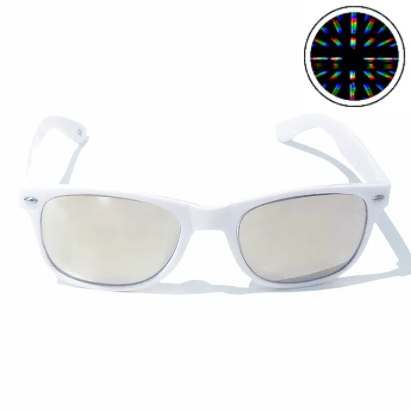 Diffraction Glasses - Cosmic, Starburst Effect (Black)