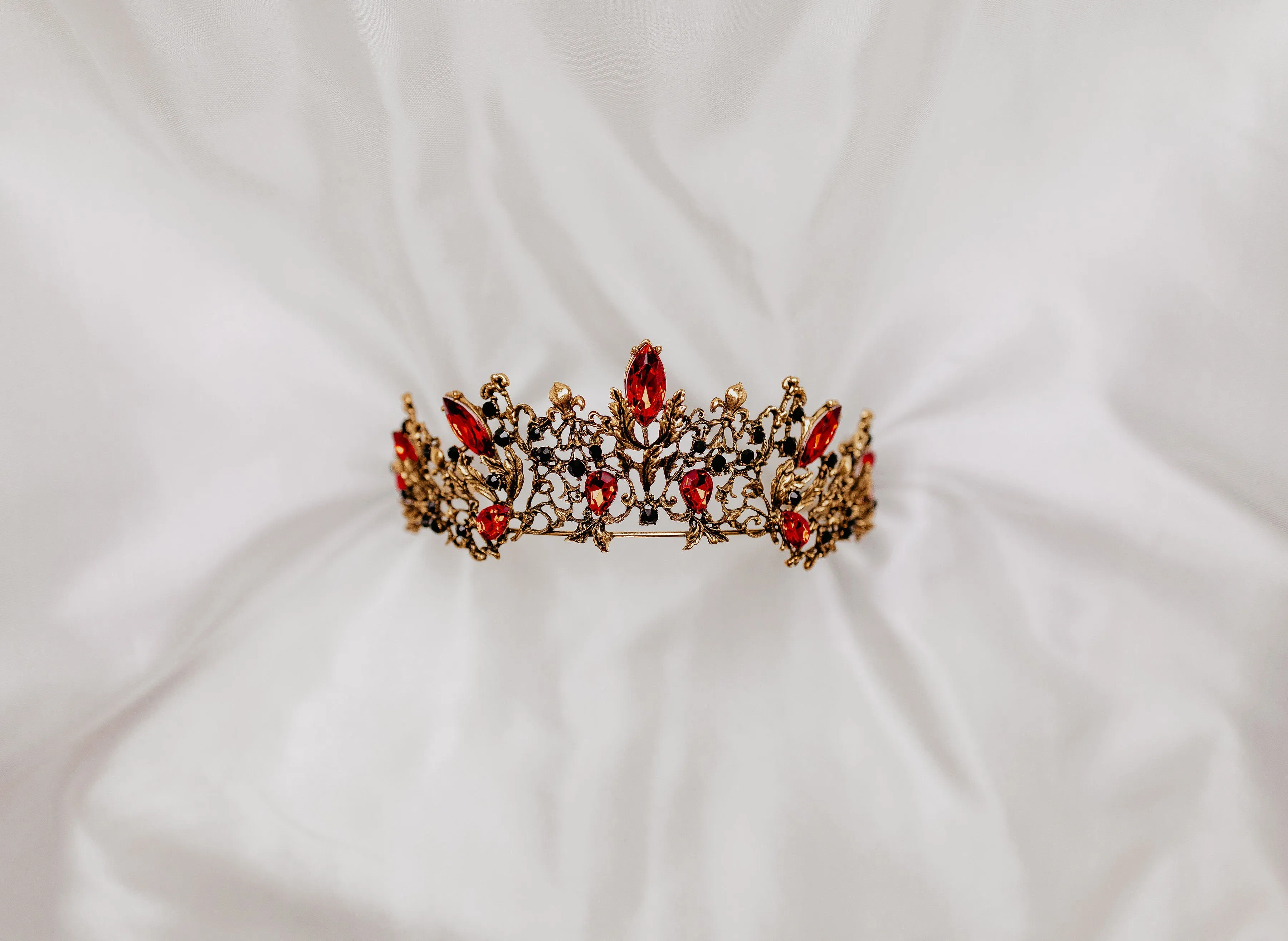 Esme's Tiara in Red