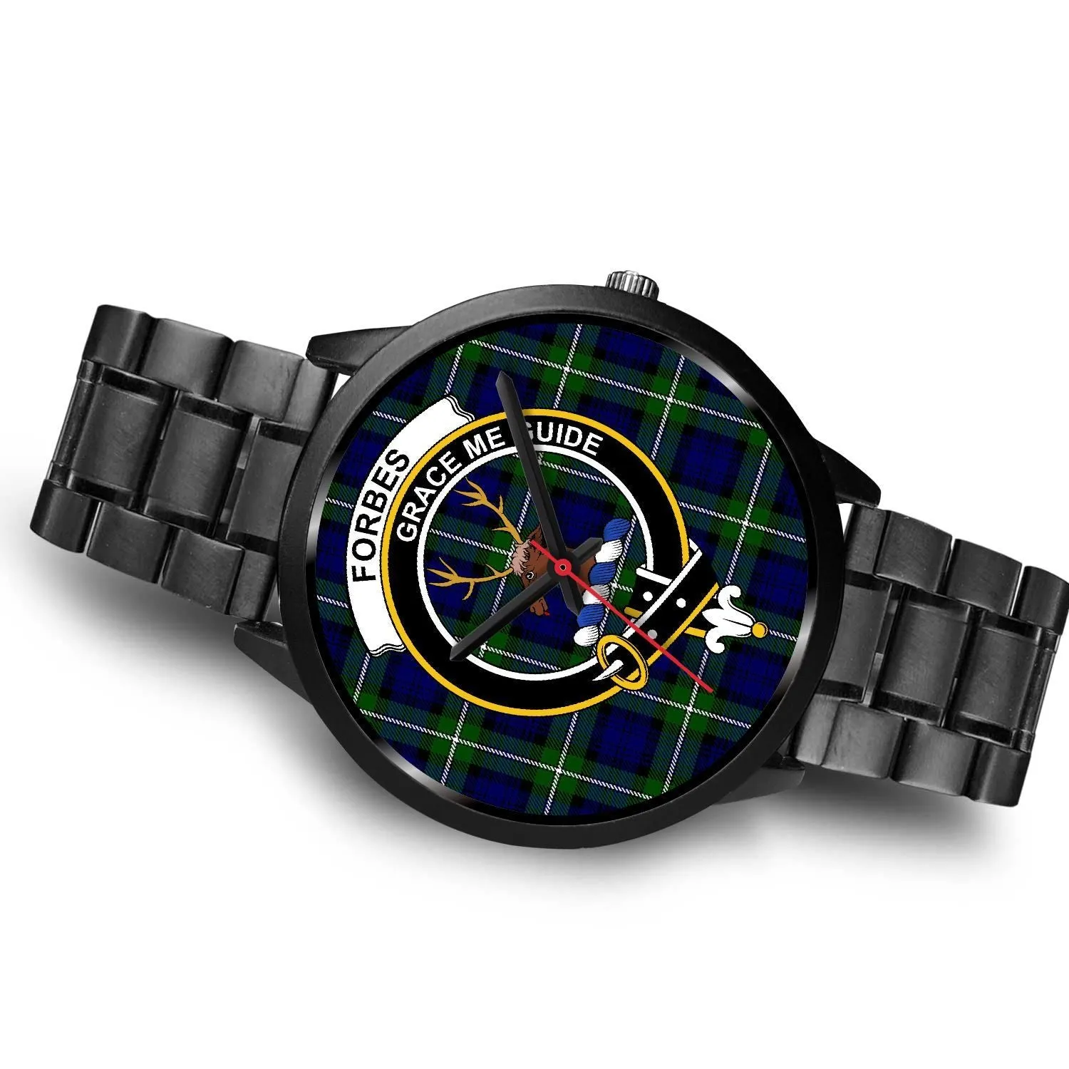 Forbes Modern Clan Badge Tartan Black Watch