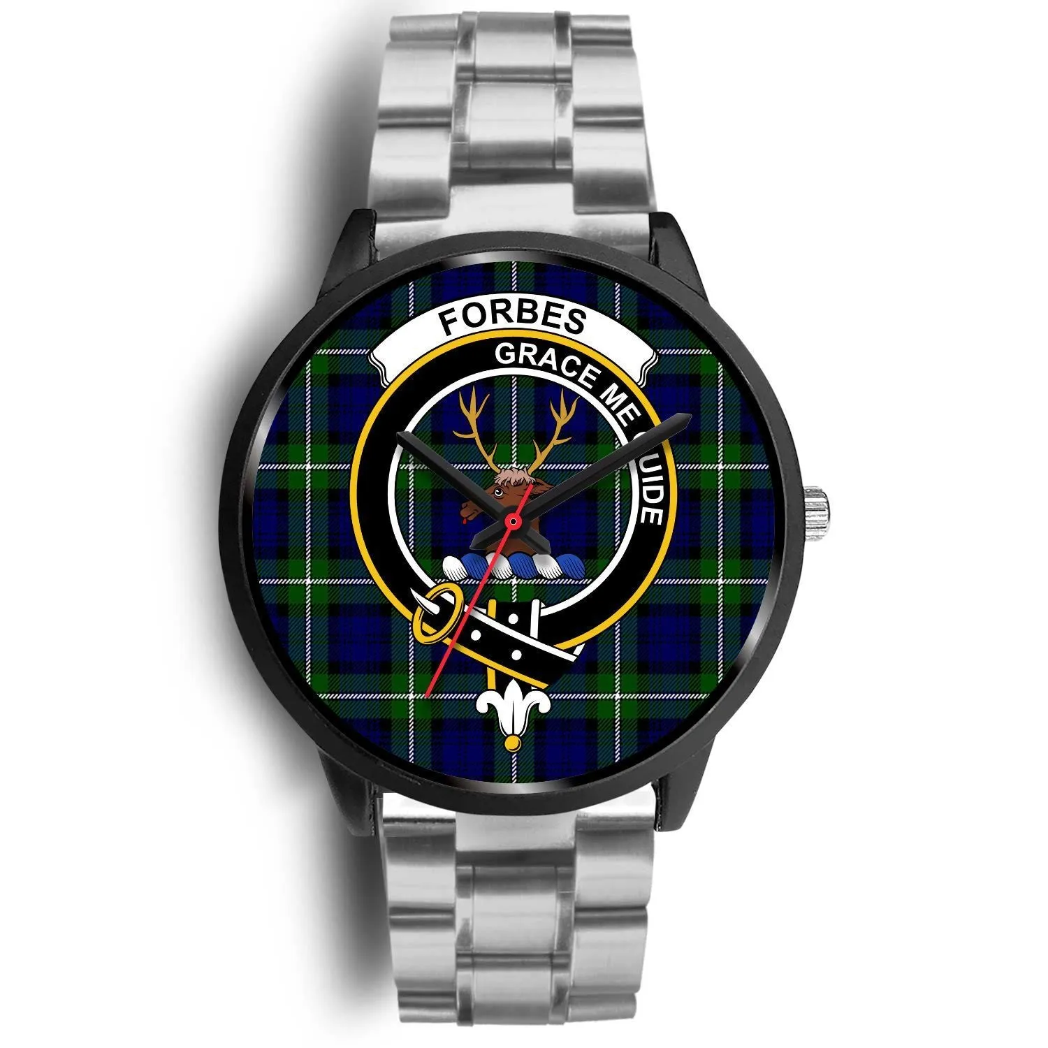 Forbes Modern Clan Badge Tartan Black Watch