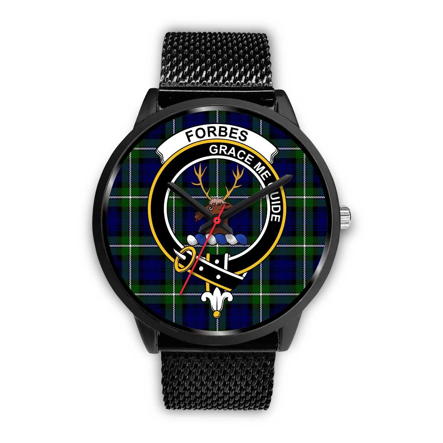 Forbes Modern Clan Badge Tartan Black Watch