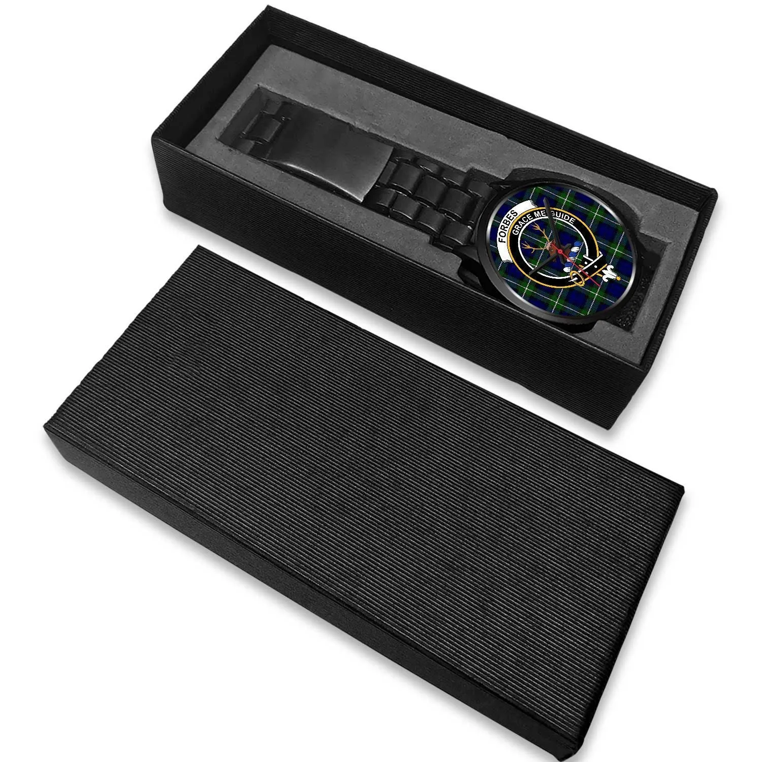 Forbes Modern Clan Badge Tartan Black Watch