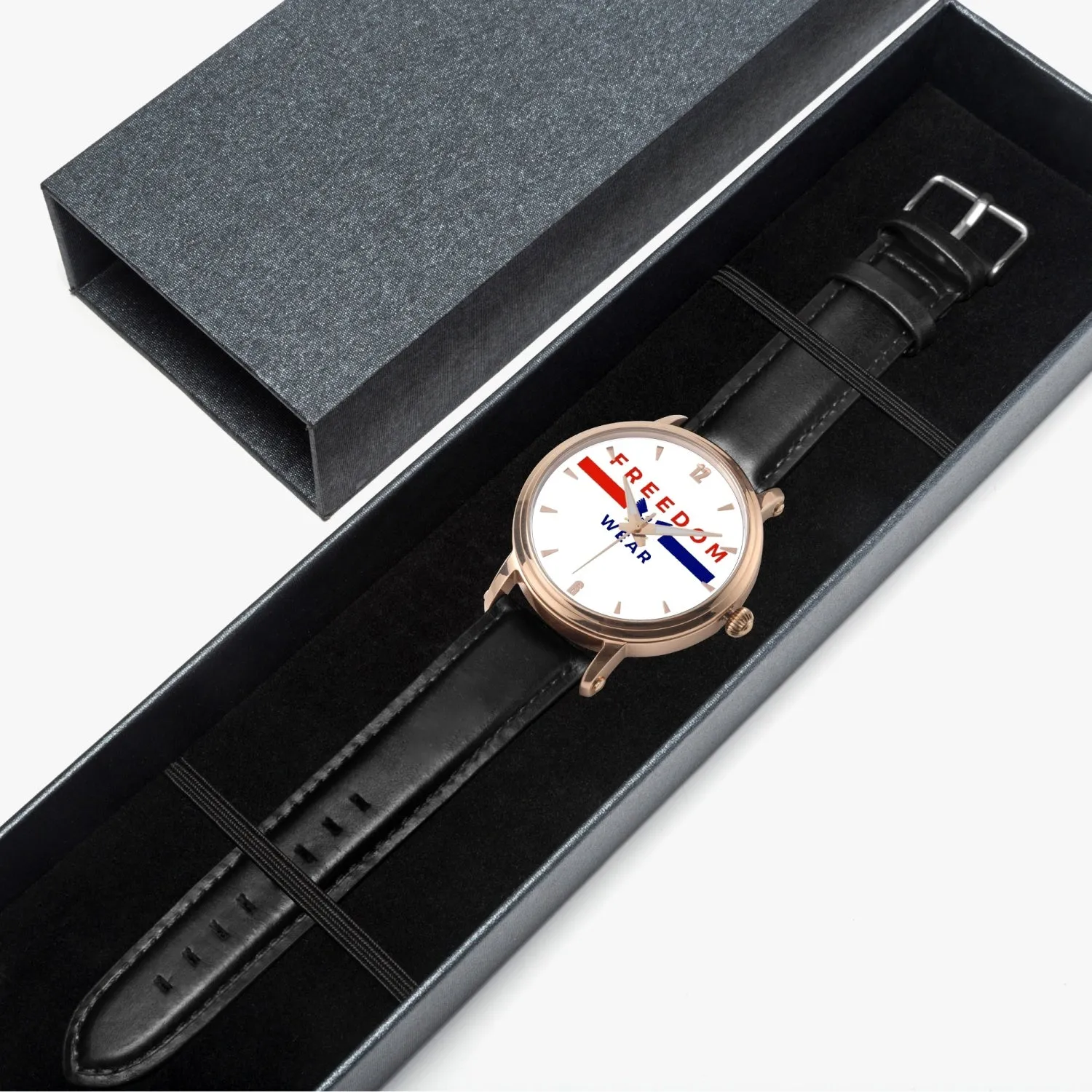 Freedom Wear 46mm Unisex Automatic Watch (Rose Gold)